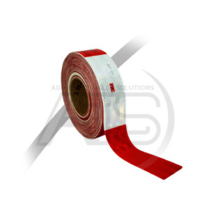 ROLLO DE CINTA REFLECTIVA 3M ROJO Y BLANCO